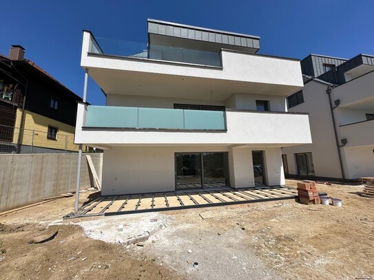 LINZ / FROSCHBERG: RASCHER BAUFORTSCHRITT GARTEN-EIGENTUMSWOHNUNG ca. 118,17 m² Wohnfläche, 4 Zimmer + Terrasse / Eigen…