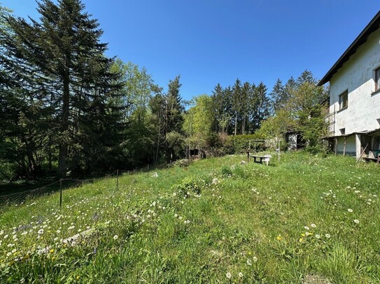 WALDING: Baugrundstück ca. 1020 m² (mit Altbestand) in sehr guter und begehrter Lage
