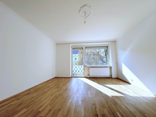 Linz/Stadt: TOP-MIETWOHNUNG ca. 113 m² + BALKON nähe Promenade/Landestheater