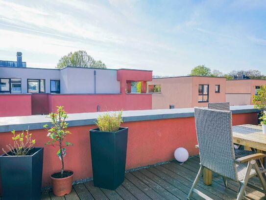 Kant-Höfe: Moderne 3-Raum-Wohnung mit traumhafter Dachterrasse
