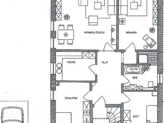 Tolle 4-Zimmer-Wohnung mit Balkon mitten im Grünen in Ratingen-Homberg