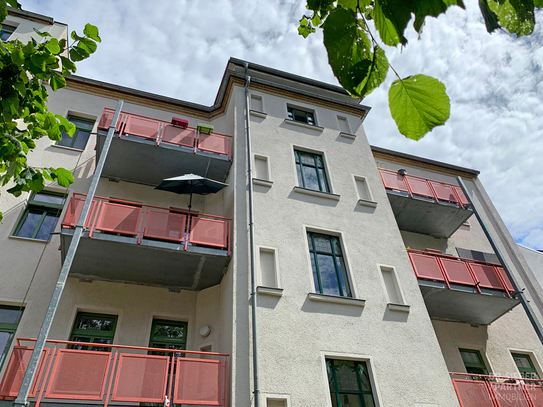 Leipzig - Wunderschöne moderne 2RW mit Balkon, Tageslichtbad und Einbauküche * Fußbodenheizung