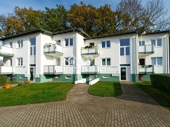 Charmante 2-Zimmer-Wohnung in beliebter Lage von Putbus mit Balkon, Stellplatz und Kellerabteil