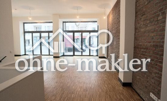ZENTRAL / HOHE RÄUME / GR. SCHAUFENSTERFRONT / PARKETT / LAGER / BESTE LAGE