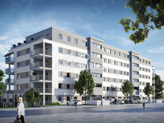 KL-Pfaffgelände: Neubau-Erstbezug - 2 Zimmer EG Wohnung mit EBK, Terrasse und KFZ Stellplatz!