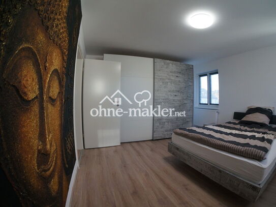 East meets West - Buddha Chalet in Riedlhütte mit Blick auf den Nationalpark Bayrischer Wald