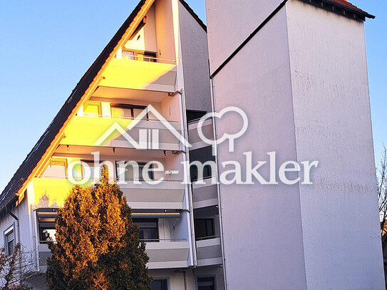 Stilvolle, gepflegte 4-Raum-Maisonette-Wohnung in Geislingen mit Blick auf die Burg Hohenzollern