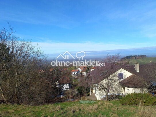 Großes Baugrundstück in ruhiger Lage mit tollem Ausblick in Bühl-Neusatz!