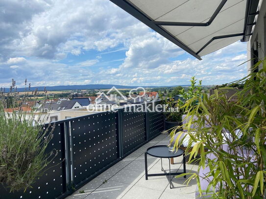 Exklusives Penthouse mit Taunus-Panorama und Skyline-Blick