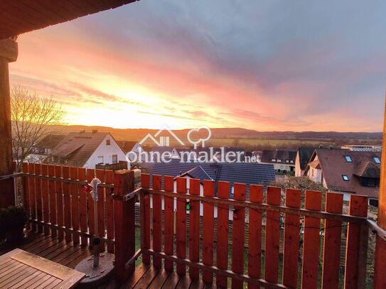 Lichtdurchflutete Wohnung mit traumhafter Aussicht