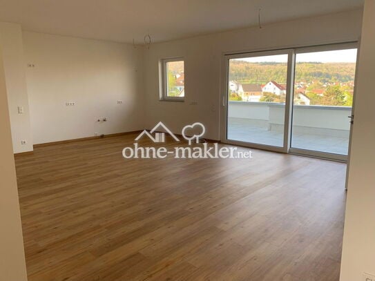 Erstbezug! Penthouse 3,5-Zimmer-Wohnung im Neubau in Lauchheim