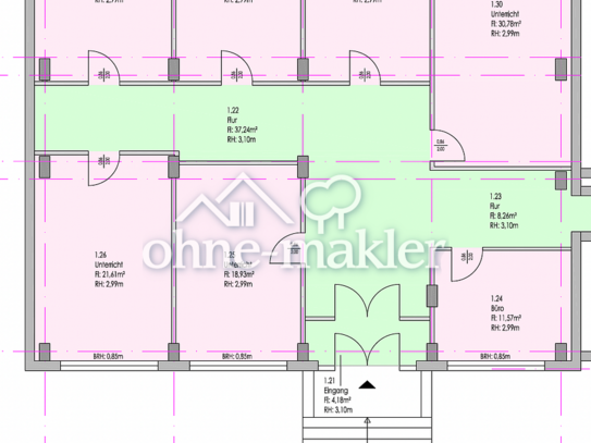 Büro-/Gewerbefläche mit eigenem Eingang im Business Hub Strausberg