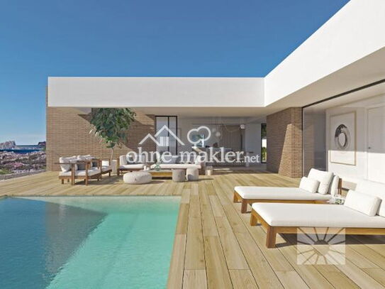 Villa Aqua Modernen Luxe Woning zum verkauf Wohnanlage Magnolias Sunrise Cumbre del Sol