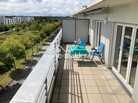 Schöne, helle Dachterrassenwohnung mit Südausrichtung und Penthouseflair