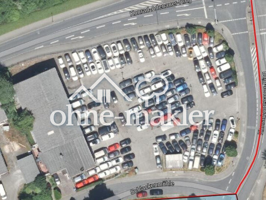 CA 4000 QM BAUGRUNDSTÜCK + HALLE LAGER AUTOHAUS LOGISTIK GEWERBE GEWERBEFLÄCHE FREIFLÄCHE
