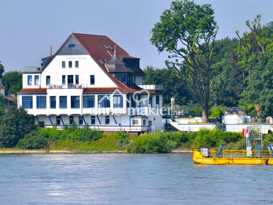 Gr. Teileigent. im Freist. MFH. zum Umbau wie eine DHH in Rheinuferlage