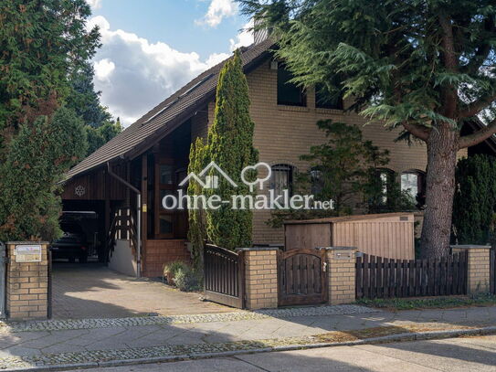 Provisionsfrei: Einfamilienhaus mit Süd/West Garten, 2 Terrassen, Balkon mitten in Berlin