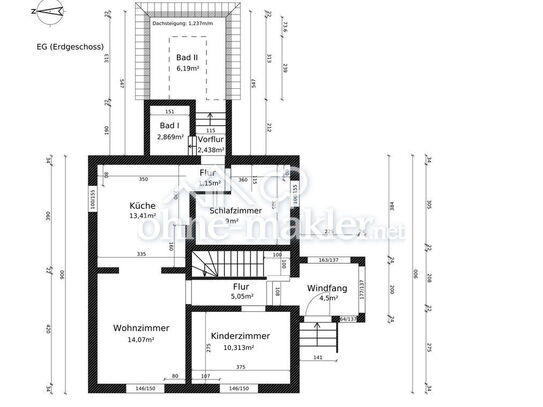 Neu sanierte 3-Zimmer-Erdgeschosswohnung mit gehobener Innenausstattung