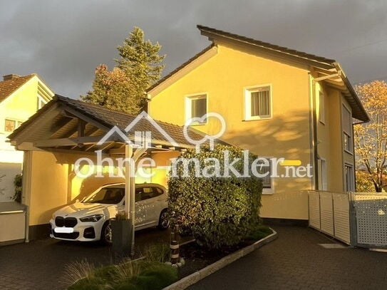 Individuelles, gepflegtes Einfamilienhaus mit Pultdach auf großem Grundstück in Alfter-Oedekoven