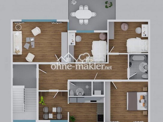 Schöne Wohnung im Energiesparhaus mit KFW Darlehen ab 1,16 % + Zuschuß 18.000 EUR