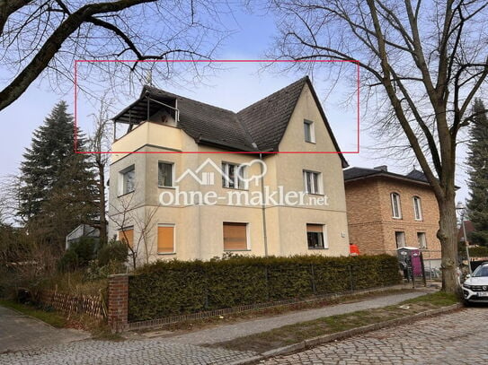 keine Makler-Courtage | 3-Zimmer DG-Wohnung | Lichtenrade | 3-Familienhaus