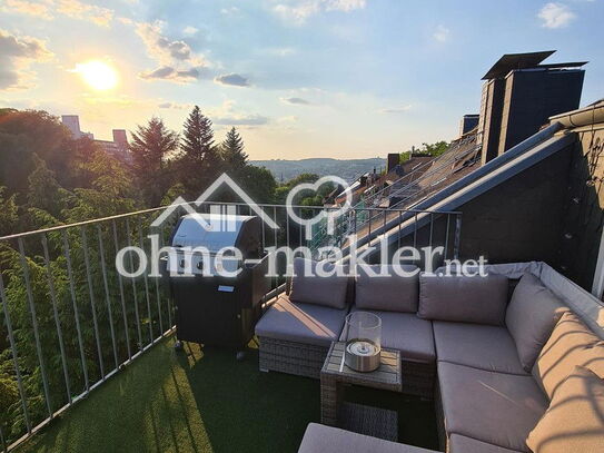 Moderne Architektenwohnung mit Ausblick und Toplage