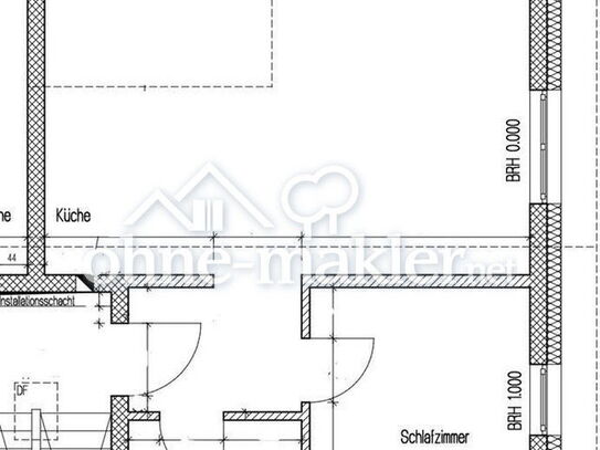 Helle hochwertige 2 Zi-WHG ** 2019 Neubau ** modernes KFW 55 -Effizienzhaus mit Südbalkon