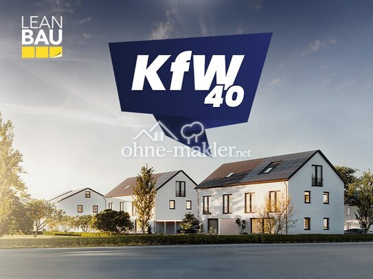 Ihr neues Zuhause in Hiltenfingen - sechs KfW40-Effizienzhaus-Doppelhaushälften