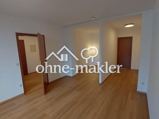 Modernisierte 1,5 Zimmer Wohnung mit neuer Einbauküche und großem Balkon (provisionsfrei)