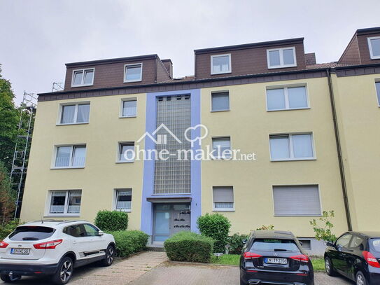 3,5 Raum Hattingen ruhige Wald-Citynähe, Sonnenbalkon, Bad: Wanne, Dusche, Fenster