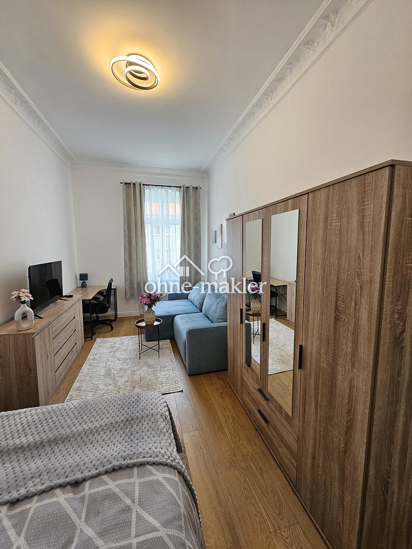 WG-Zimmer möbliert & frisch saniert – 8 Min. zur HTW Uni / Furnished room in a shared apartment - Photo 1