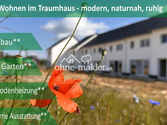 **NEUBAU**Erstbezug** Haus - modernes Wohnen im Grünen nahe Leipzig