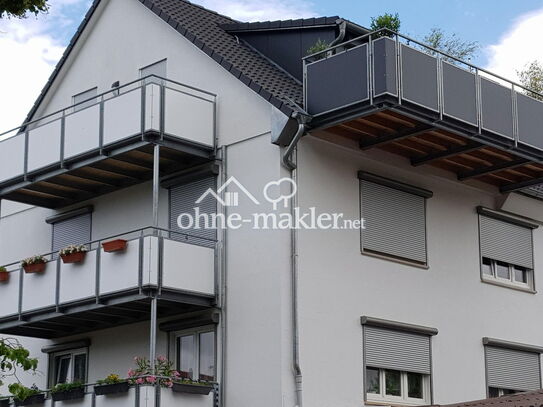 Modernisierte 2-Zimmerwohnung in Reutlingen, Stadtnach, ruhig mit West - Balkon