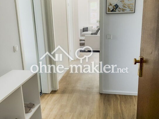 Ohne Provision: Freie 2 Zimmer Wohnung mit Balkon, EBK, Fußbodenheizung und Tiefgarage