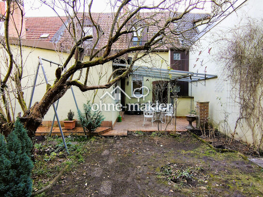 Historisches Stadthaus im Herzen von Frankenthal mit uneinsehbarem Garten (Provisionsfrei)