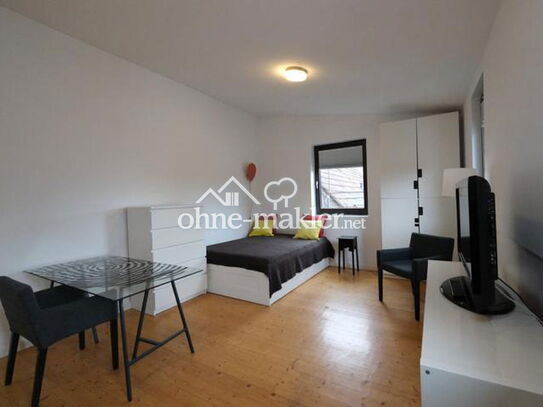 Nippes, furnished MÖBLIERT, 30qm, Altbau, 1-Zimmer- Wohnung & Bad & Flur, Denkmal, wunderschön