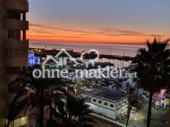 Schöne Wohnung mit Zugang zur Hafenpromenade, Costa del Sol für Golf Strand Meer