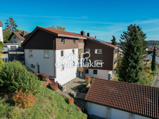 Gepflegte 121qm Doppelhaushälfte mit herrlicher Aussicht