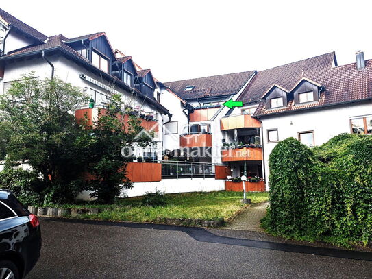 Schöne helle Maisonette-Wohnung mit Blick ins Jagsttal im 2. OG und ruhiger Wohnlage