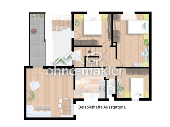 Wohnoase für Familien und Tiere • 5-Zimmer-Wohnung im Herzen von Rödermark Ober-Roden