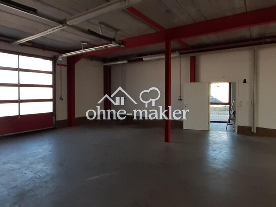 Halle mit Büro mit eigenem Zugang