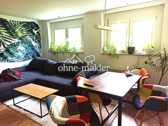 Helle, großzügig geschnittene 3 Zimmer Souterrain Wohnung ideal für Berufseinsteiger/Studenten