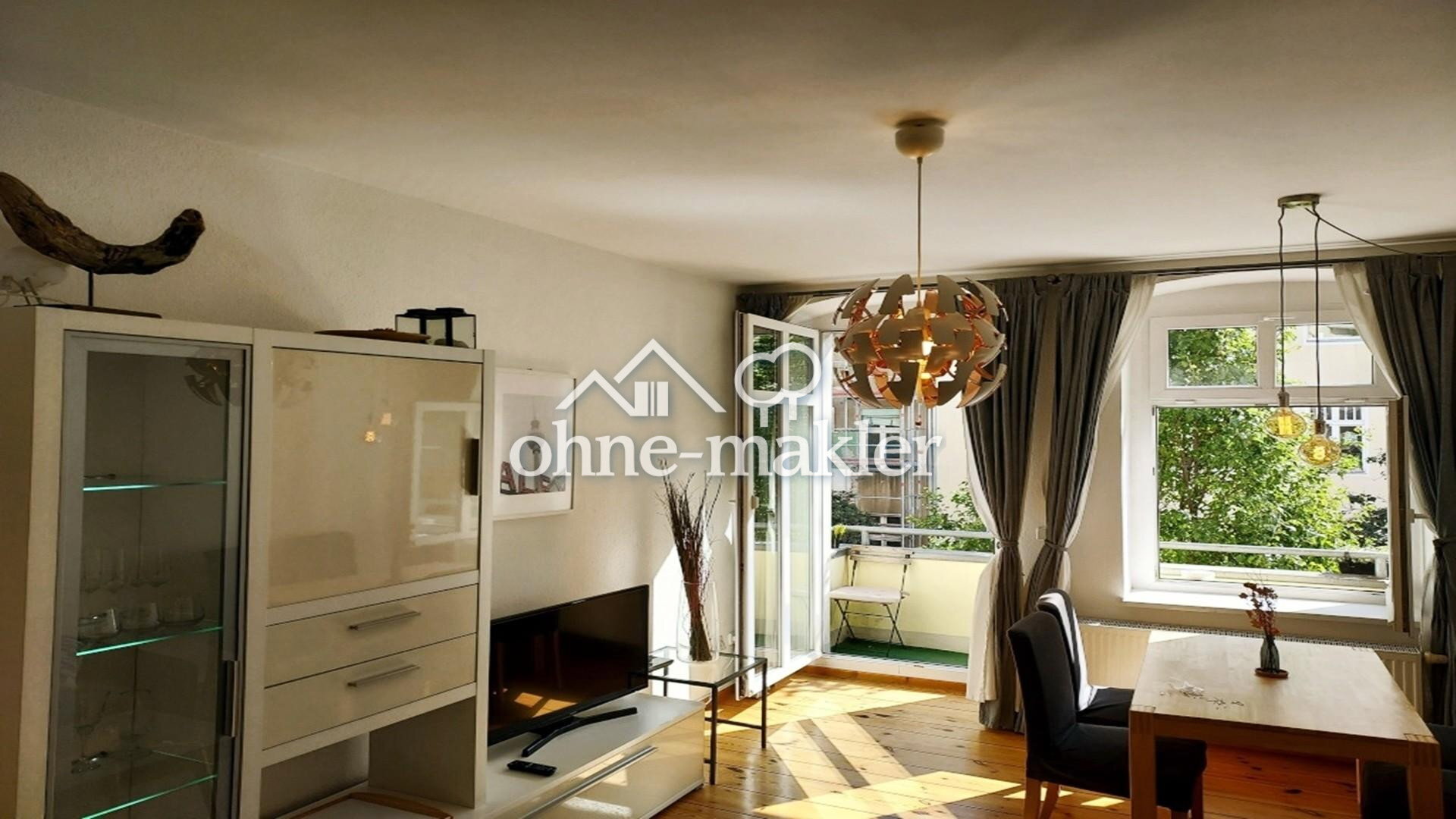 Im Herzen von Friedrichshain 2 Zimmer Wohnung mit Balkon und EBK - Foto 1