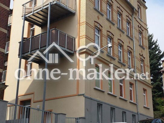 Provisionsfrei! ETW, sanierte 2-Raum Maisonette-Wohnung, Balkon, FBH, vermietet in ruhiger Wohnlage