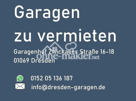 Garage zu vermieten (mehrere Garagen verfügbar)