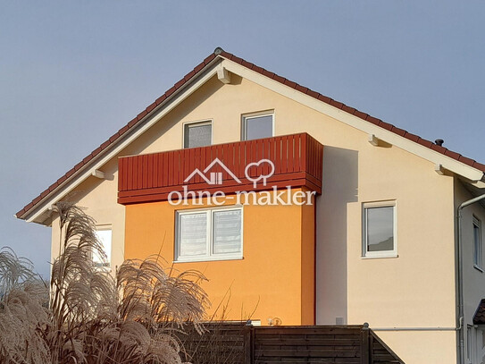 Haus im Grünen – sehr schöne Dachgeschosswohnung in Crailsheim