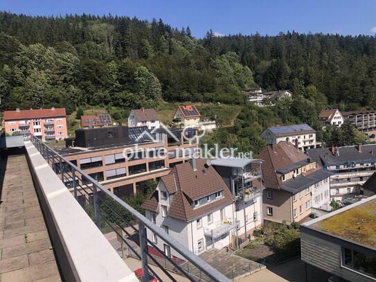 Penthousewohnung mit großer Dachterrasse in bester Aussichtslage von Triberg mit großer Dachterrasse