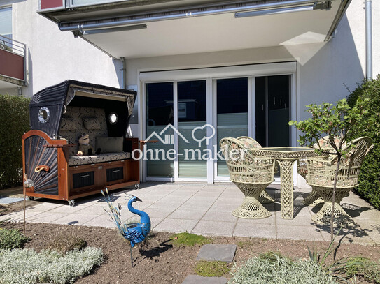 Reserviert-Exklusive EG-Wohnung mit 2 TG-Stellplätzen, EBK & Aufzug – Nähe Kurpark & Ostsee