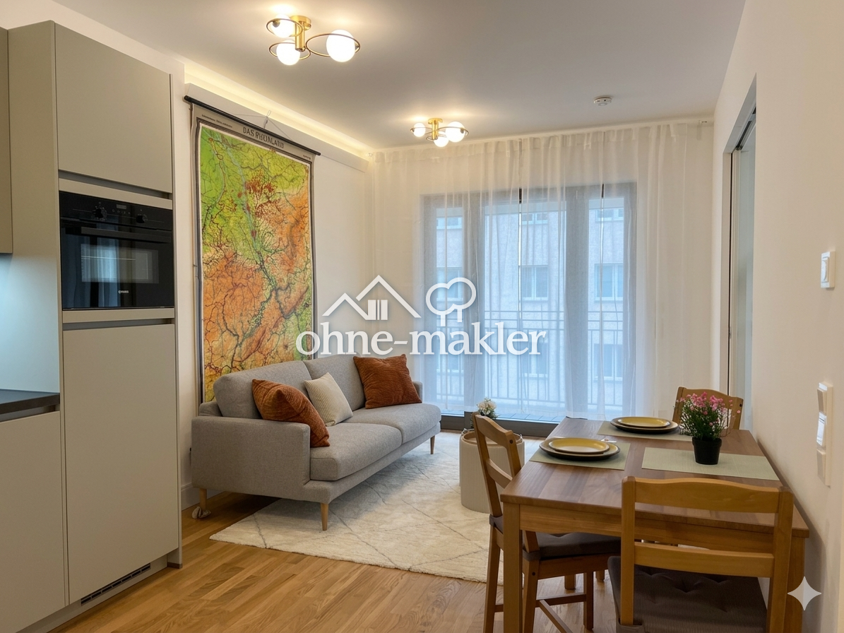 Stilvolle Neubauwohnung mit Balkon in Berlin-Mitte – voll ausgestattet & bezugsfertig - Photo 1