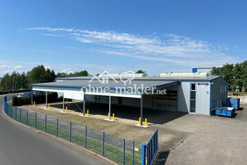 Multifunktions - Gewerbehalle, zentral im Rhein-Main-Gebiet - KLIMANEUTRAL mit SOLARKRAFTWERK